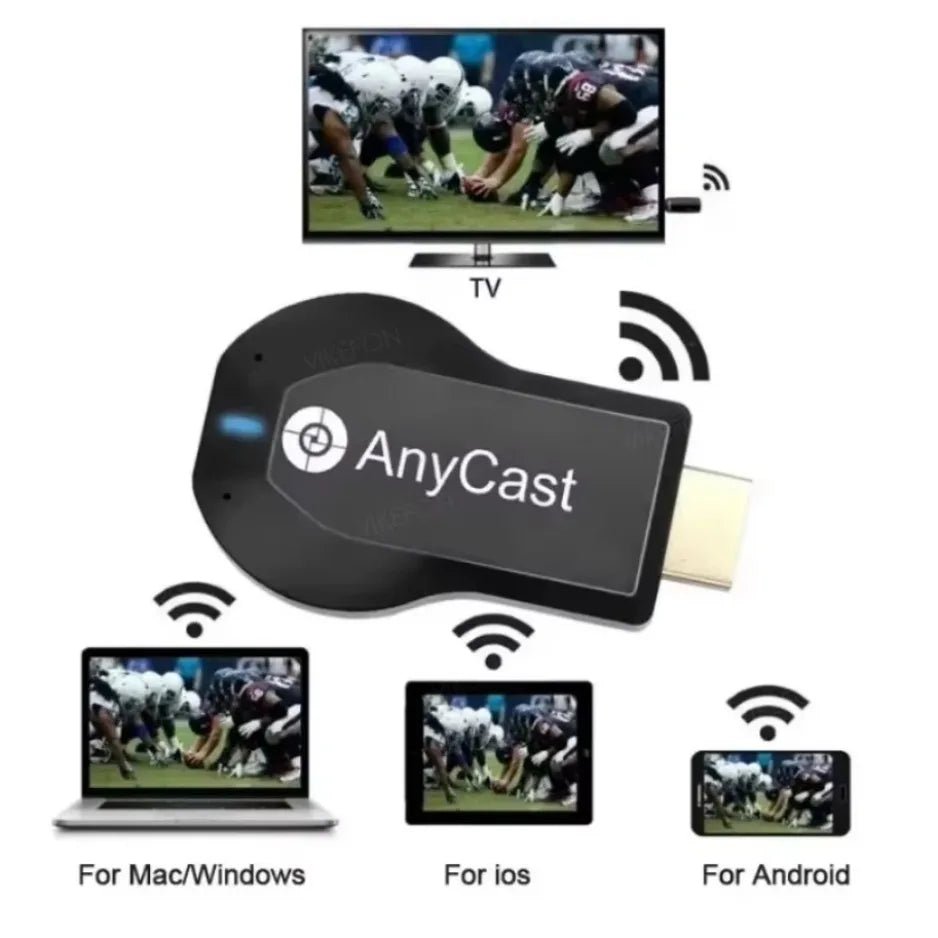 Dongle HDMI 4K WiFi - branchement sur téléviseur